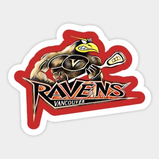 Vancouver Ravens Lacrosse Sticker